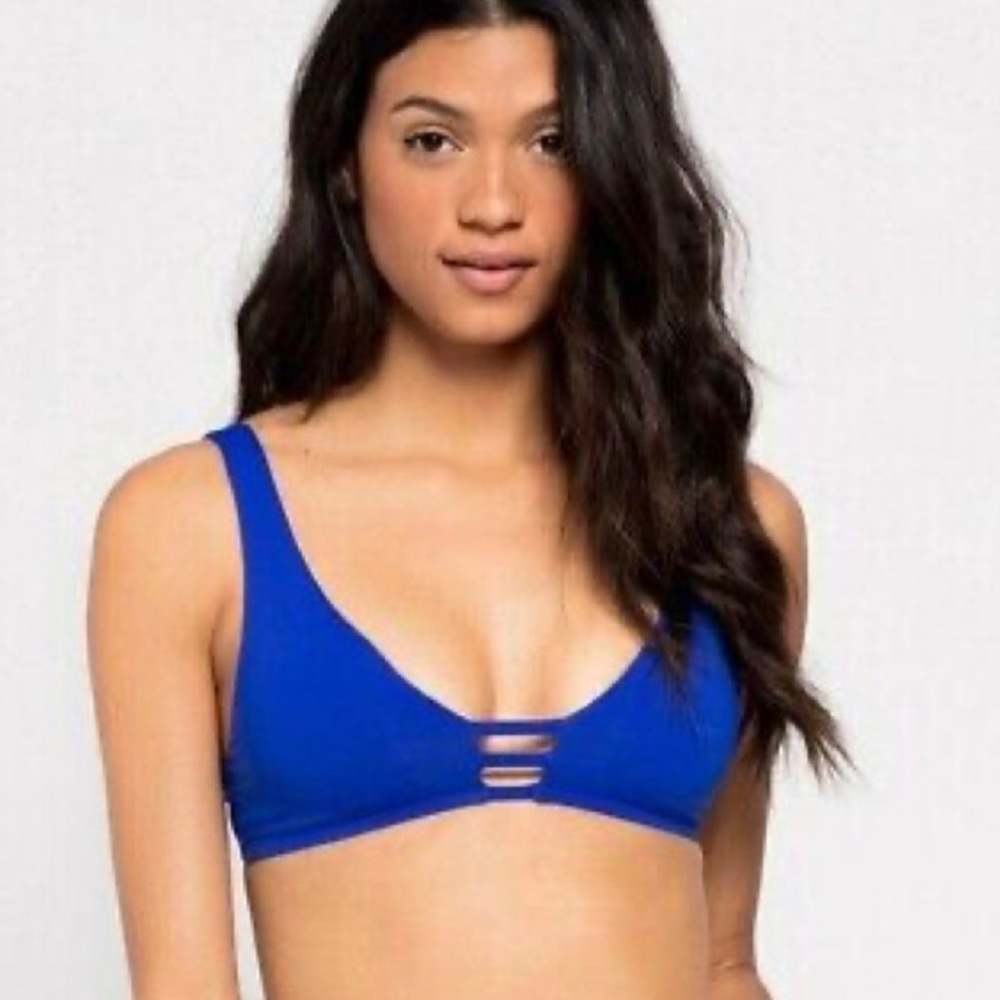NWT - L*space Monroe Bikini Top Size Large D Cup